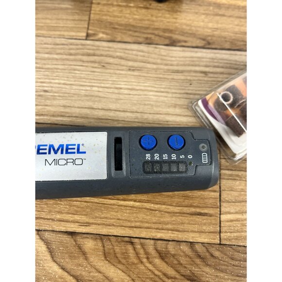 Dremel Micro 8050 Rotary Tool  - With Charger, Accessories (TESTED WORKS) - Picture 8 of 14